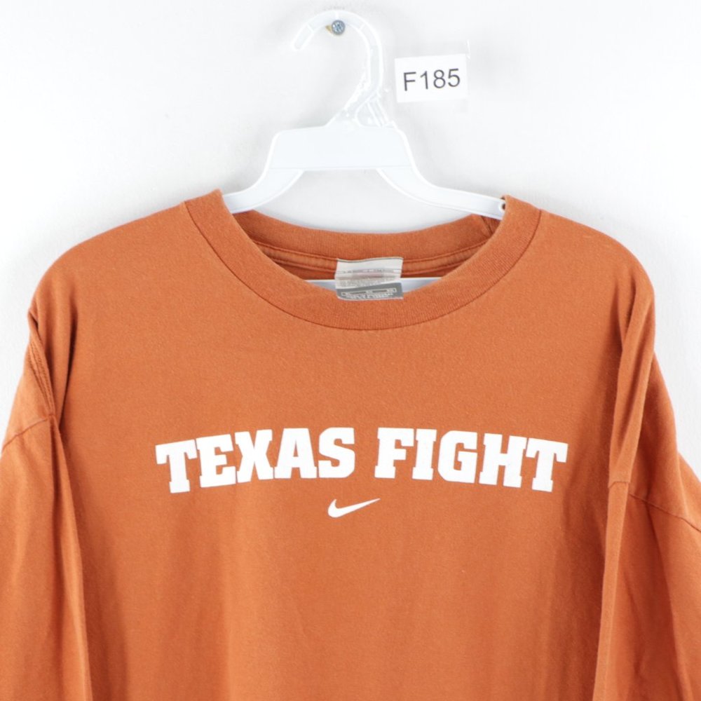 Vintage Nike University of Texas Long Sleeve Shirt - Picture 2 of 8